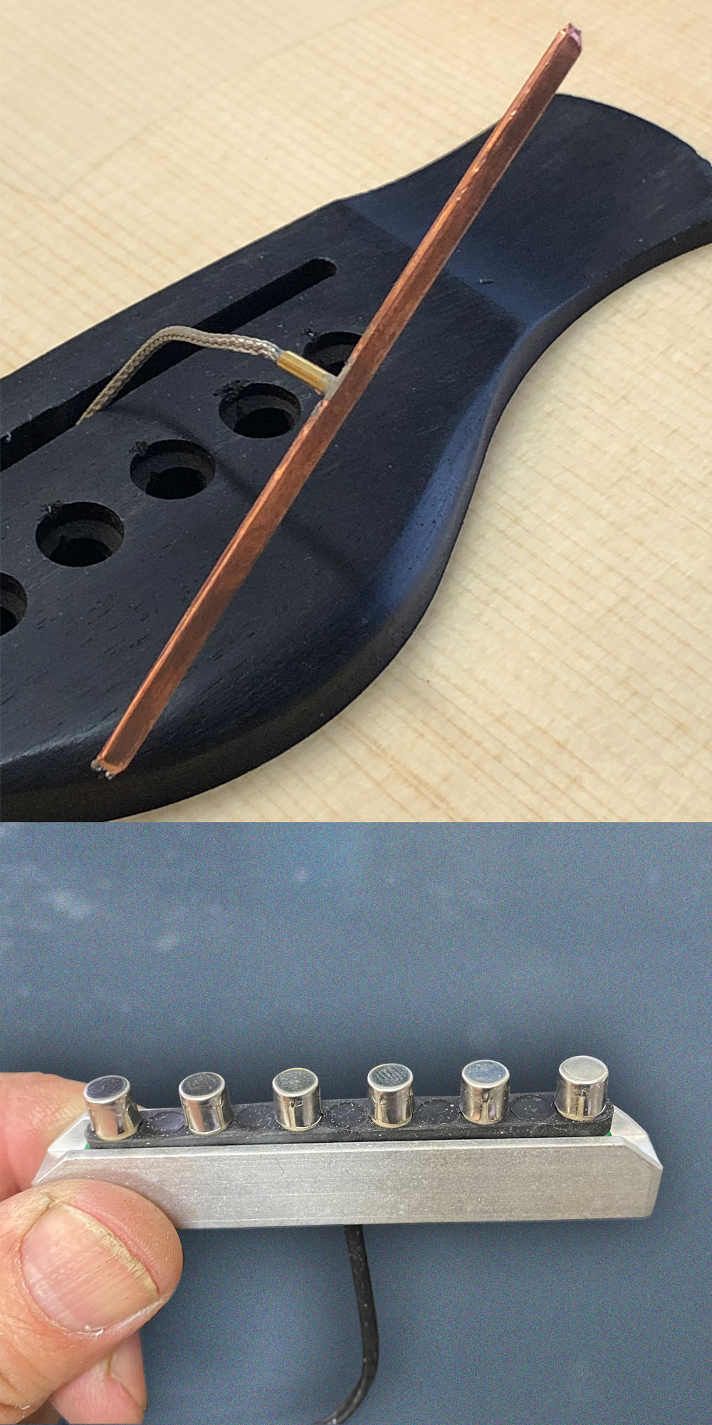 アンダーサドルピックアップ